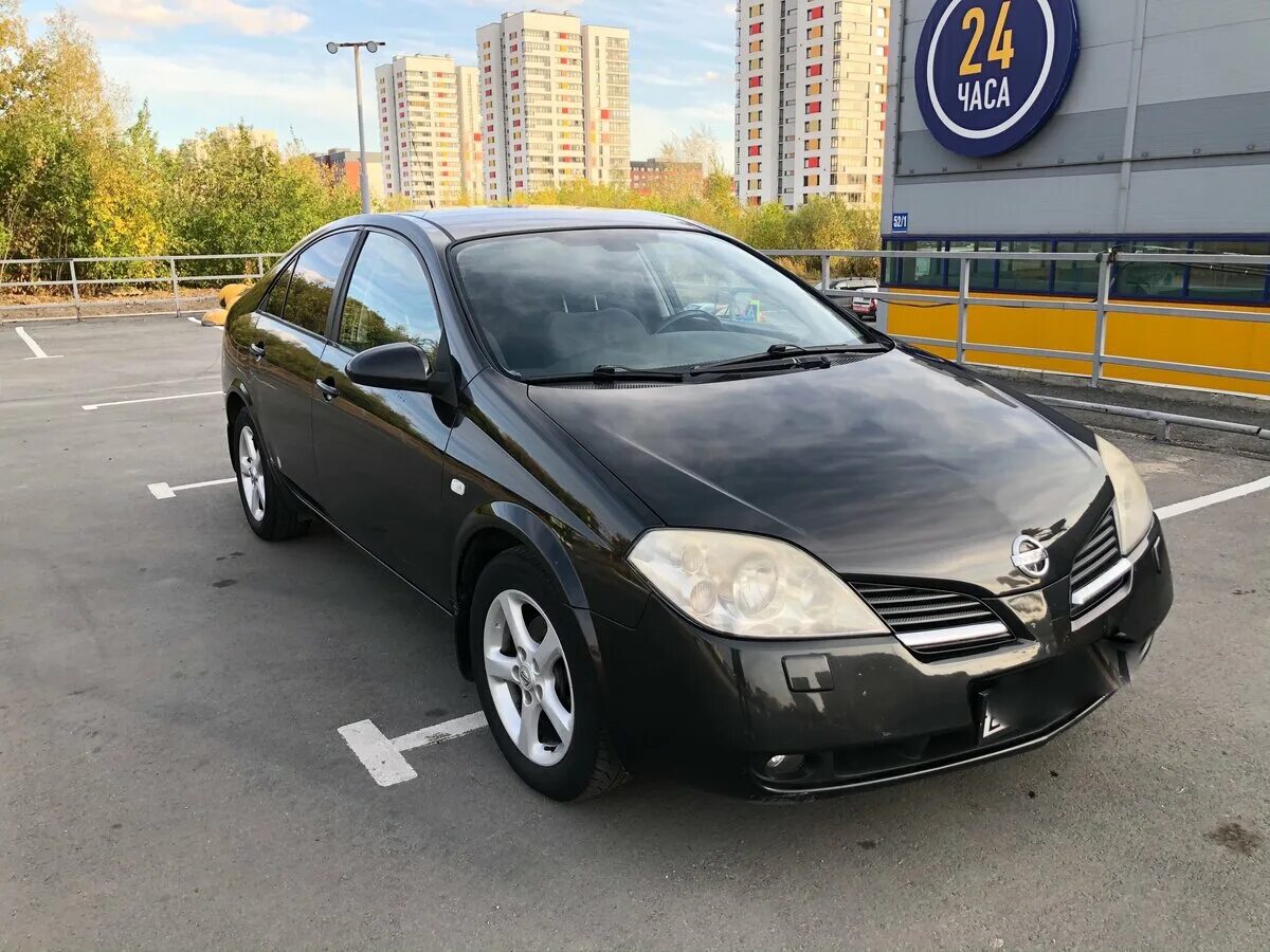 Ниссан премьера п 12 фото Купить б/у Nissan Primera III (P12) 1.8 AT (116 л.с.) бензин автомат в Новосибир