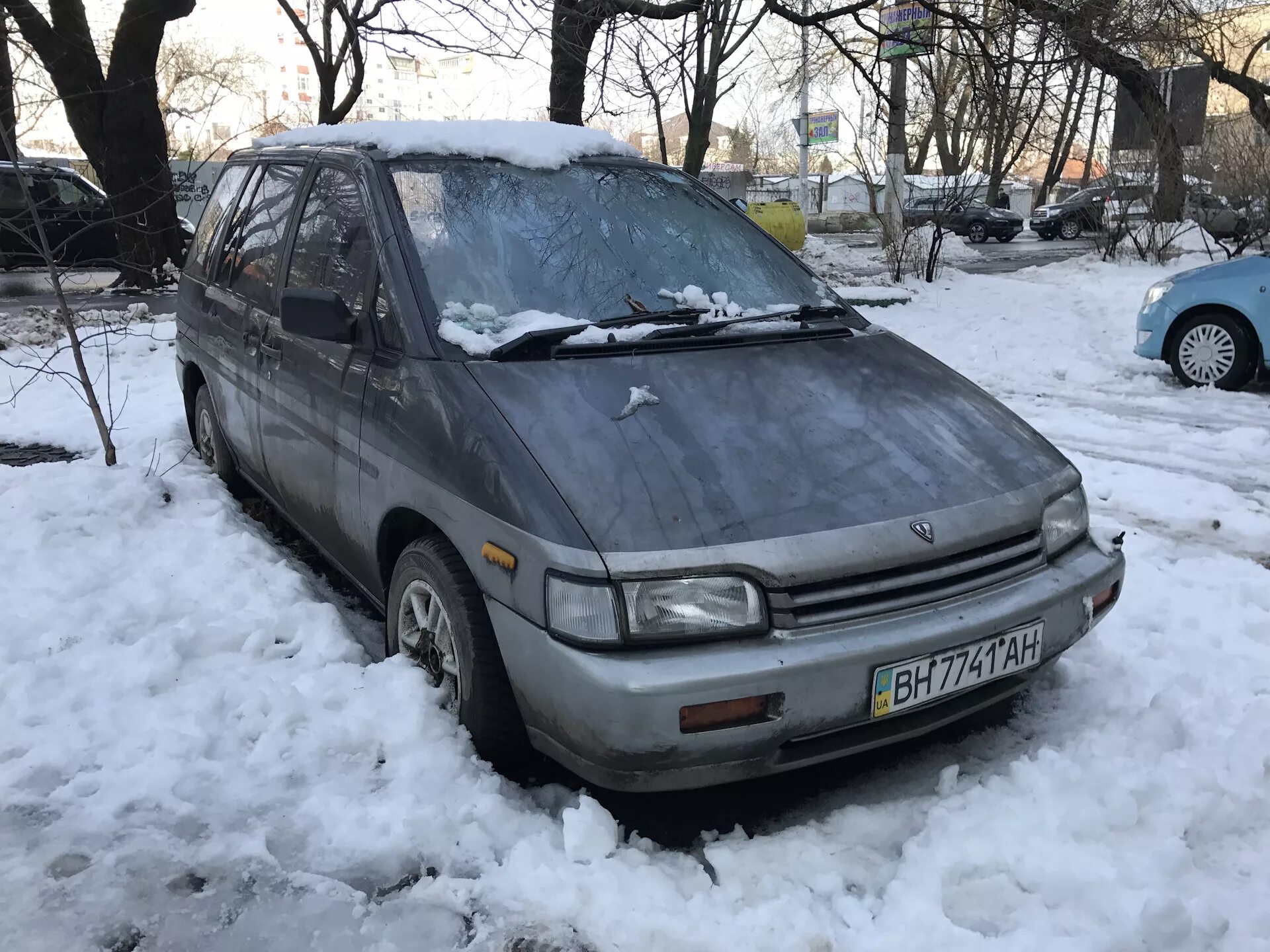 Ниссан прерия 1991 фото Nissan Prairie Attesa в Одессе на Посмитного - Сообщество "Брошенные Машины" на 