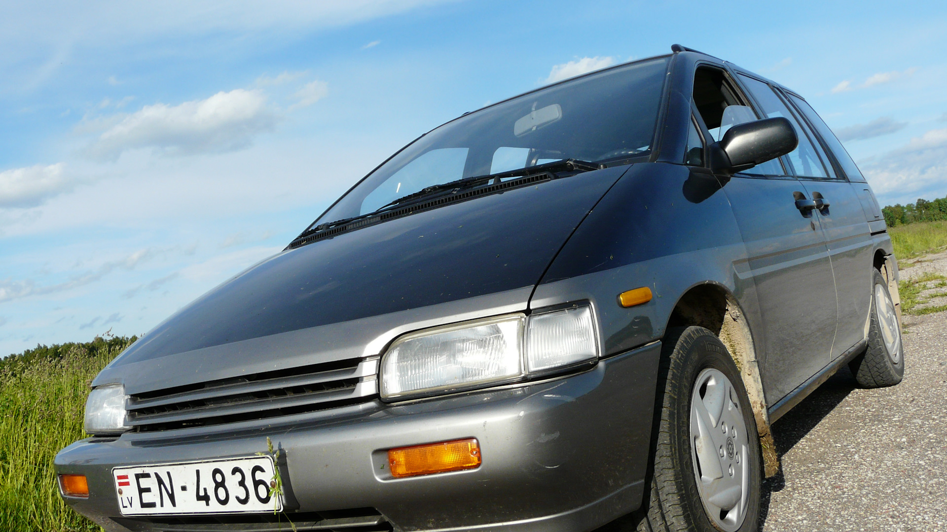 Ниссан прерия 1991 фото Nissan Prairie Mark II 2.0 бензиновый 1991 Первая на DRIVE2