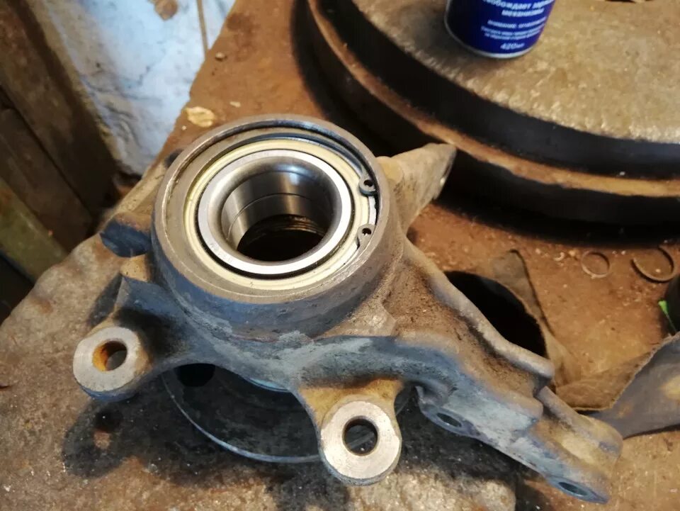 Ниссан прерия подшипник передние ступицы фото Замена переднего ступичного подшипника - Nissan Almera II (N16), 1,5 л, 2004 год