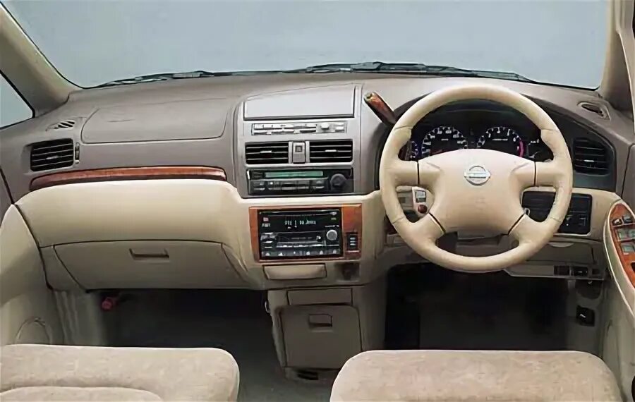 Ниссан пресаж фото салона NISSAN PRESAGE 2001г, Лот № 7120 от 22.12.2022