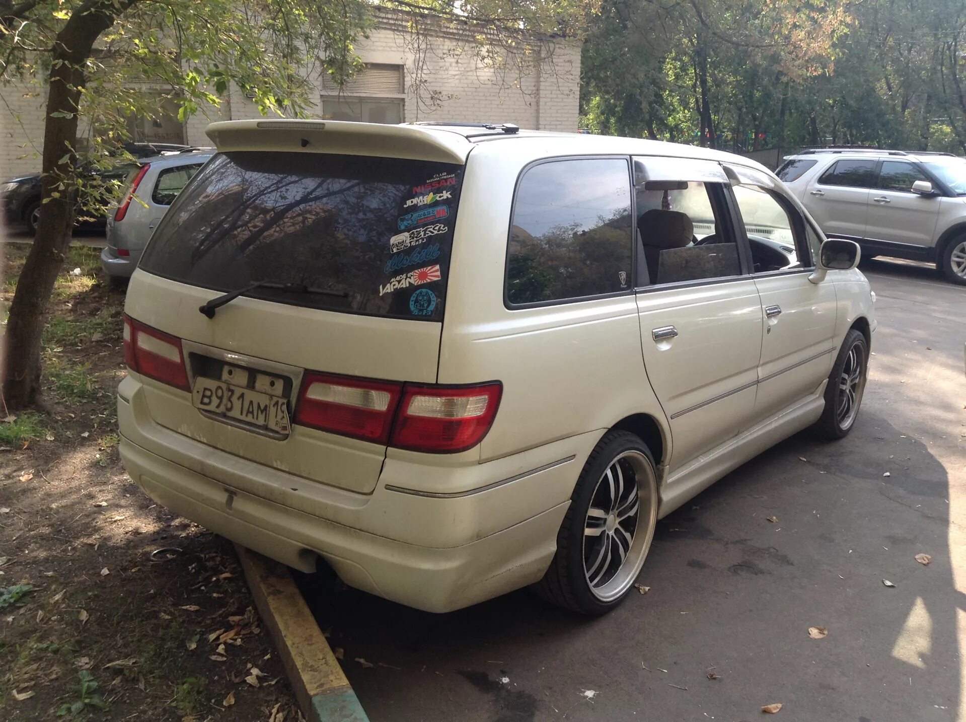 Ниссан пресаж тюнинг Спойлер Gialla - Nissan Presage (1G), 2,4 л, 2001 года стайлинг DRIVE2