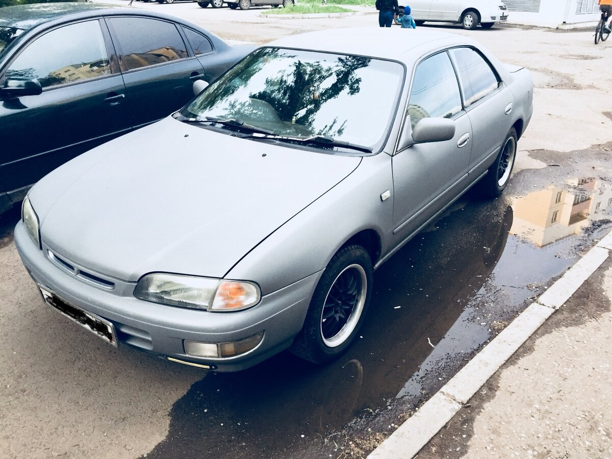 Ниссан пресия тюнинг Купить б/у Nissan Presea II 1.5 AT (105 л.с.) бензин автомат в Омске: серый Нисс