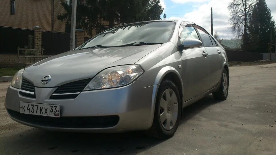 Ниссан примера 2001 фото Ну вот и началось. - Nissan Primera, 2.0 л., 2001 года на DRIVE2