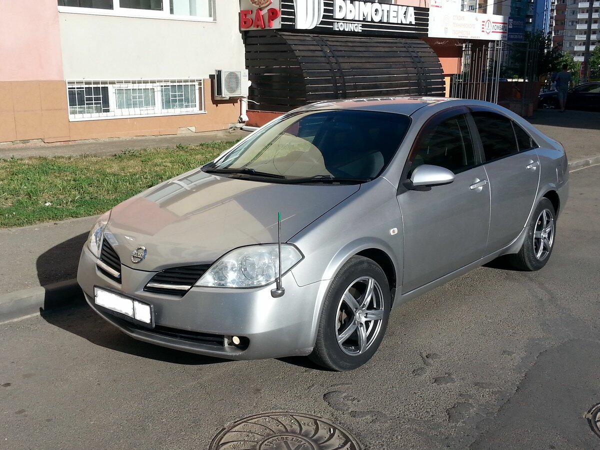 Ниссан примера 2001 фото Купить б/у Nissan Primera III (P12) 2.0 CVT (150 л.с.) бензин вариатор в Краснод