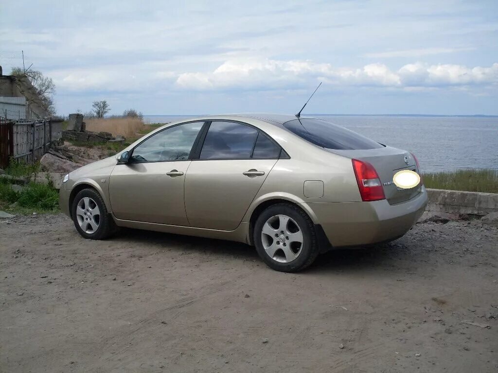 Ниссан примера 2004 фото Купить б/у Nissan Primera III (P12) 1.8 AT (116 л.с.) бензин автомат в Санкт-Пет