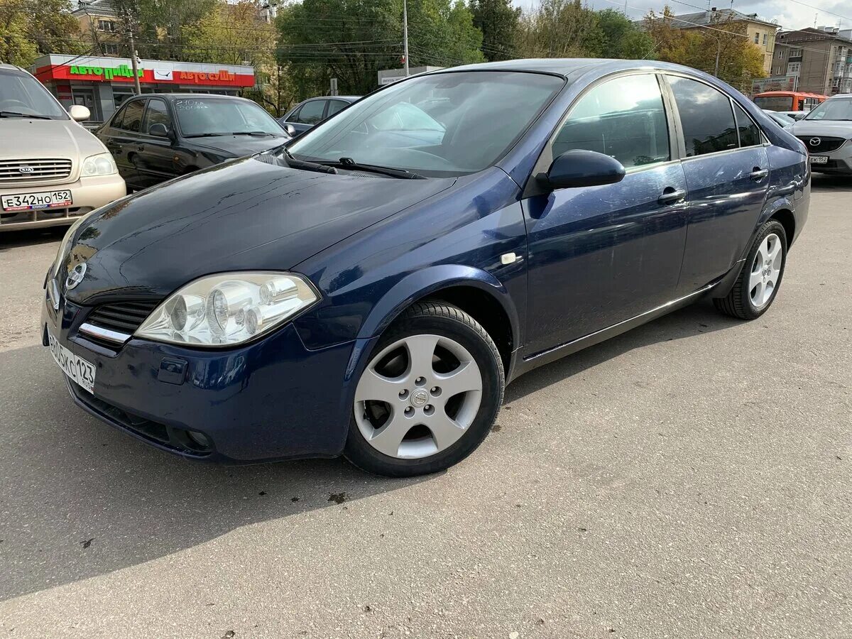 Ниссан примера 2004 фото Купить б/у Nissan Primera III (P12) 1.6 MT (109 л.с.) бензин механика в Нижнем Н