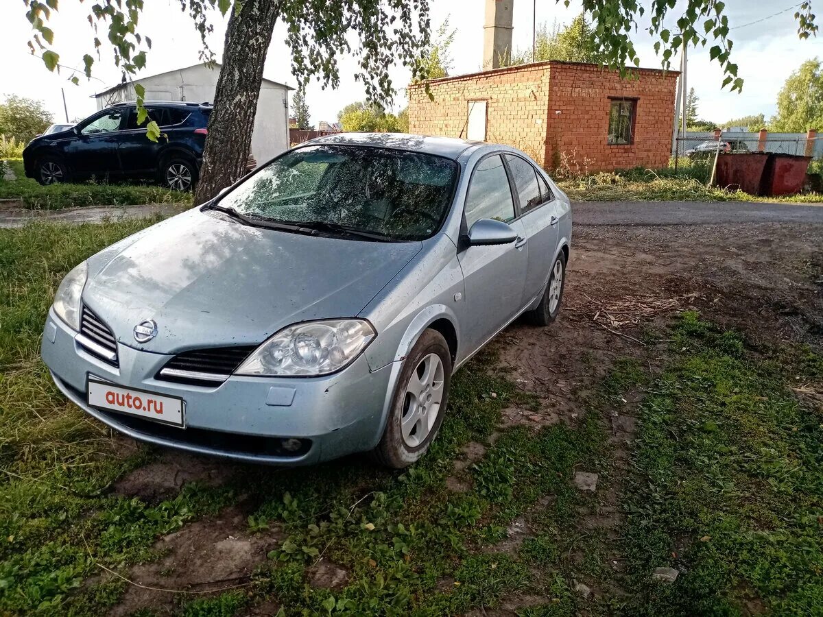 Ниссан примера 2004 фото Купить б/у Nissan Primera III (P12) 1.6 MT (109 л.с.) бензин механика в Чебоксар