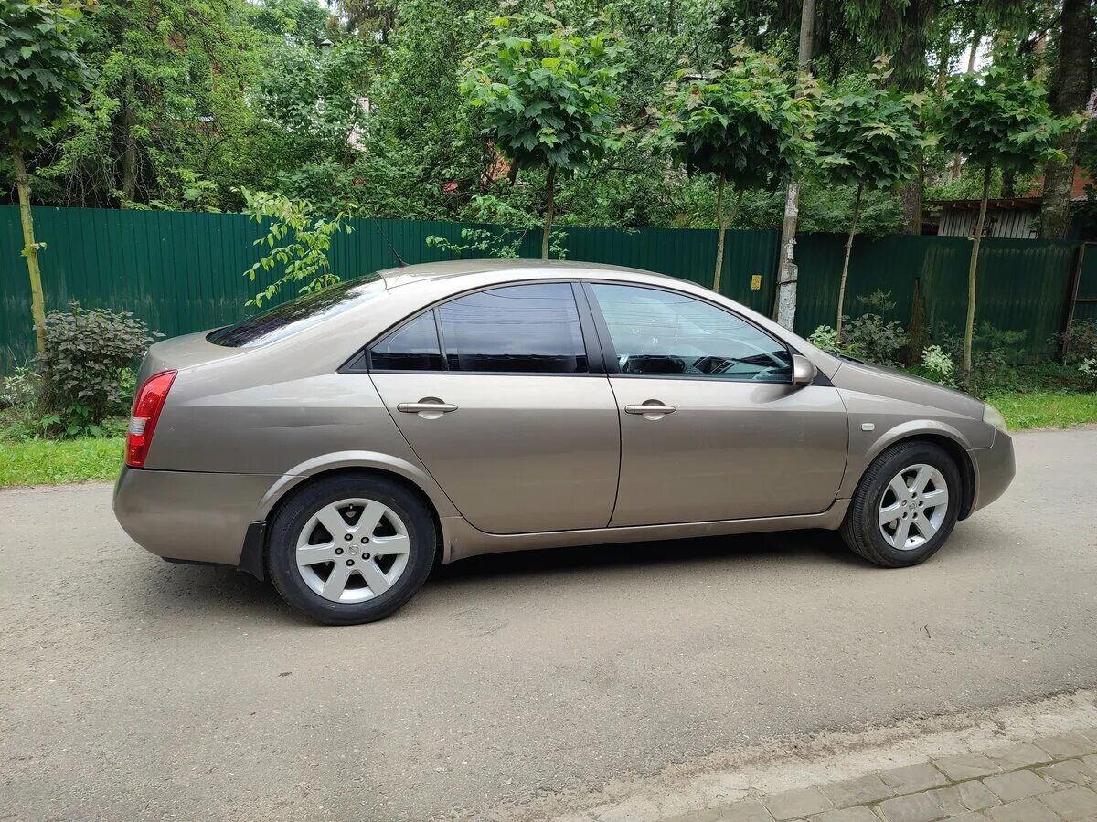 Ниссан примера 2005 фото Купить б/у Nissan Primera III (P12) 1.8 AT (116 л.с.) бензин автомат в Москве: б