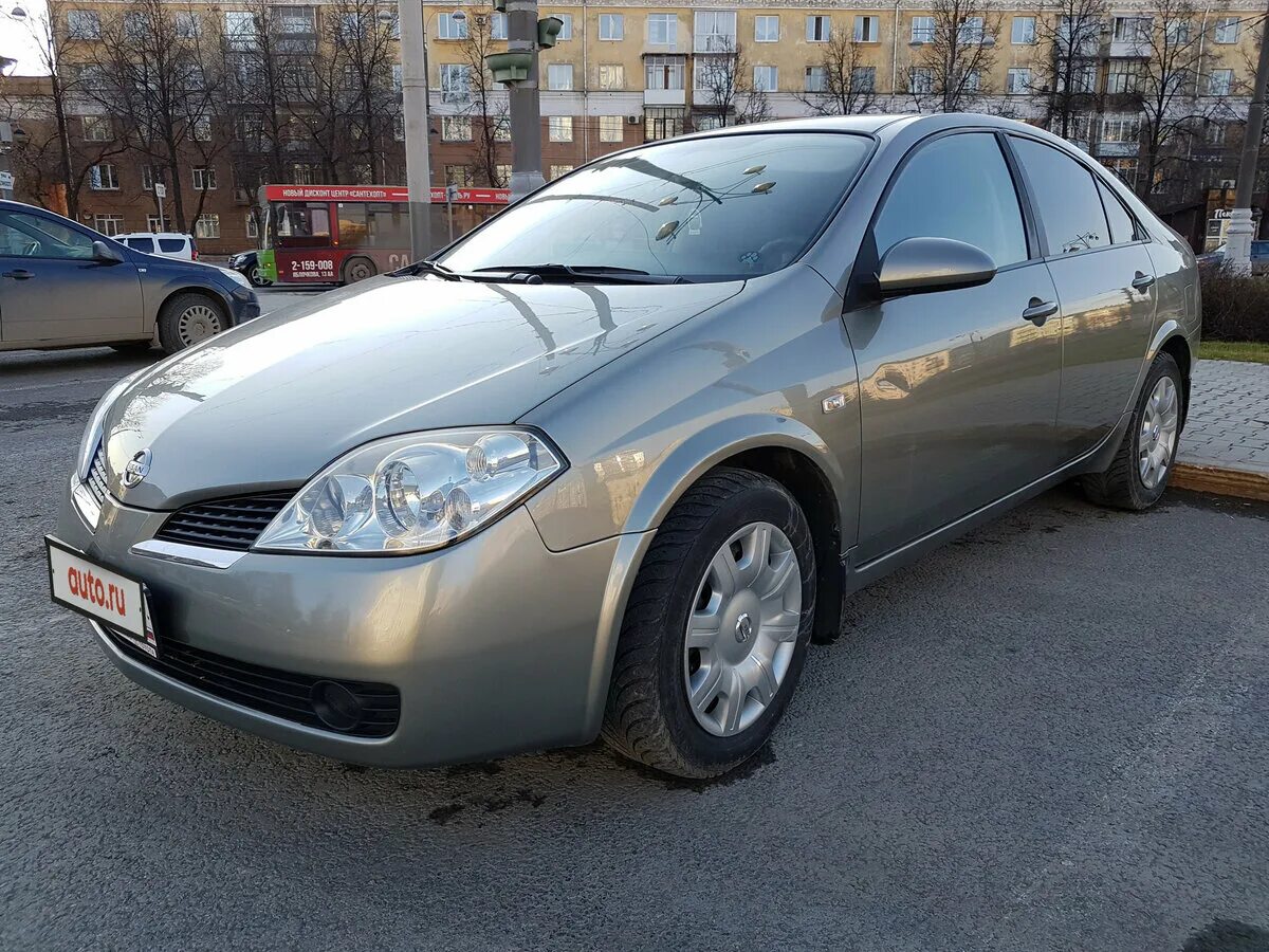 Ниссан примера 2005 фото Купить б/у Nissan Primera III (P12) 1.6 MT (109 л.с.) бензин механика в Перми: з