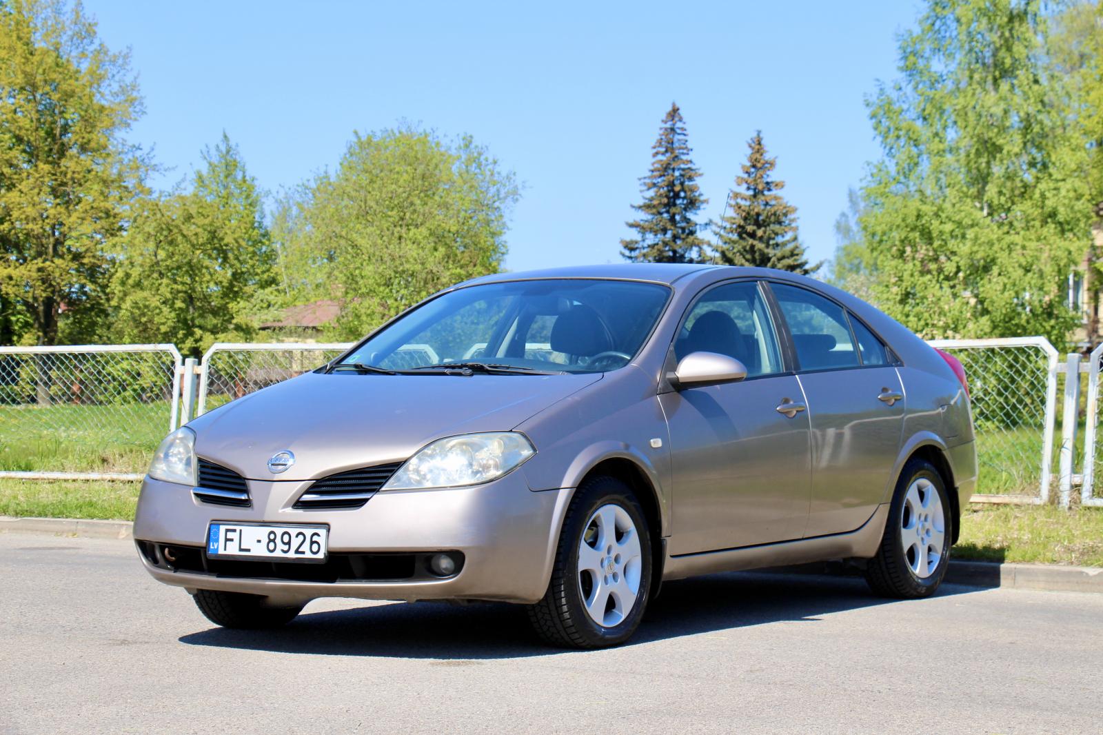 Ниссан примера 2005 года фото Pārdod Nissan PRIMERA - 2005 gada, Dzinējs - 1.8l Benzīns - Auto katalogs - CarB