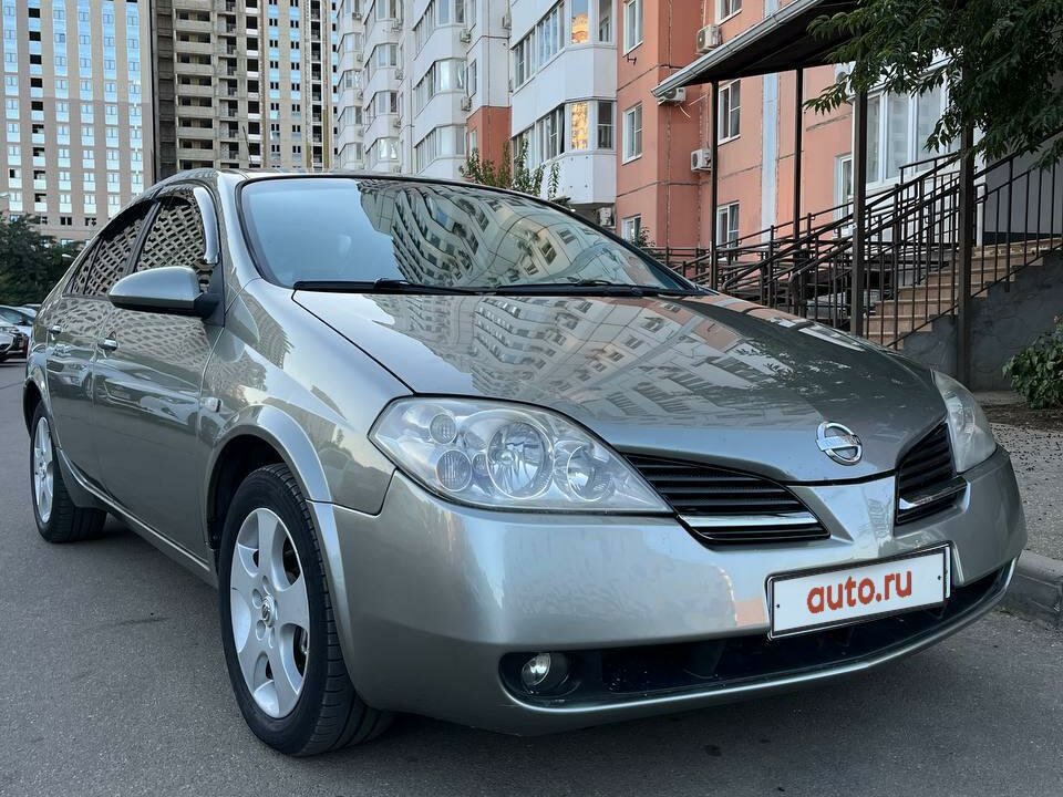 Ниссан примера 2005 года фото Купить б/у Nissan Primera III (P12) 1.6 MT (109 л.с.) бензин механика в Краснода