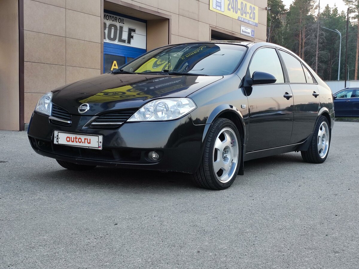 Ниссан примера 2005 года фото Купить б/у Nissan Primera III (P12) 1.8 AT (116 л.с.) бензин автомат в Челябинск