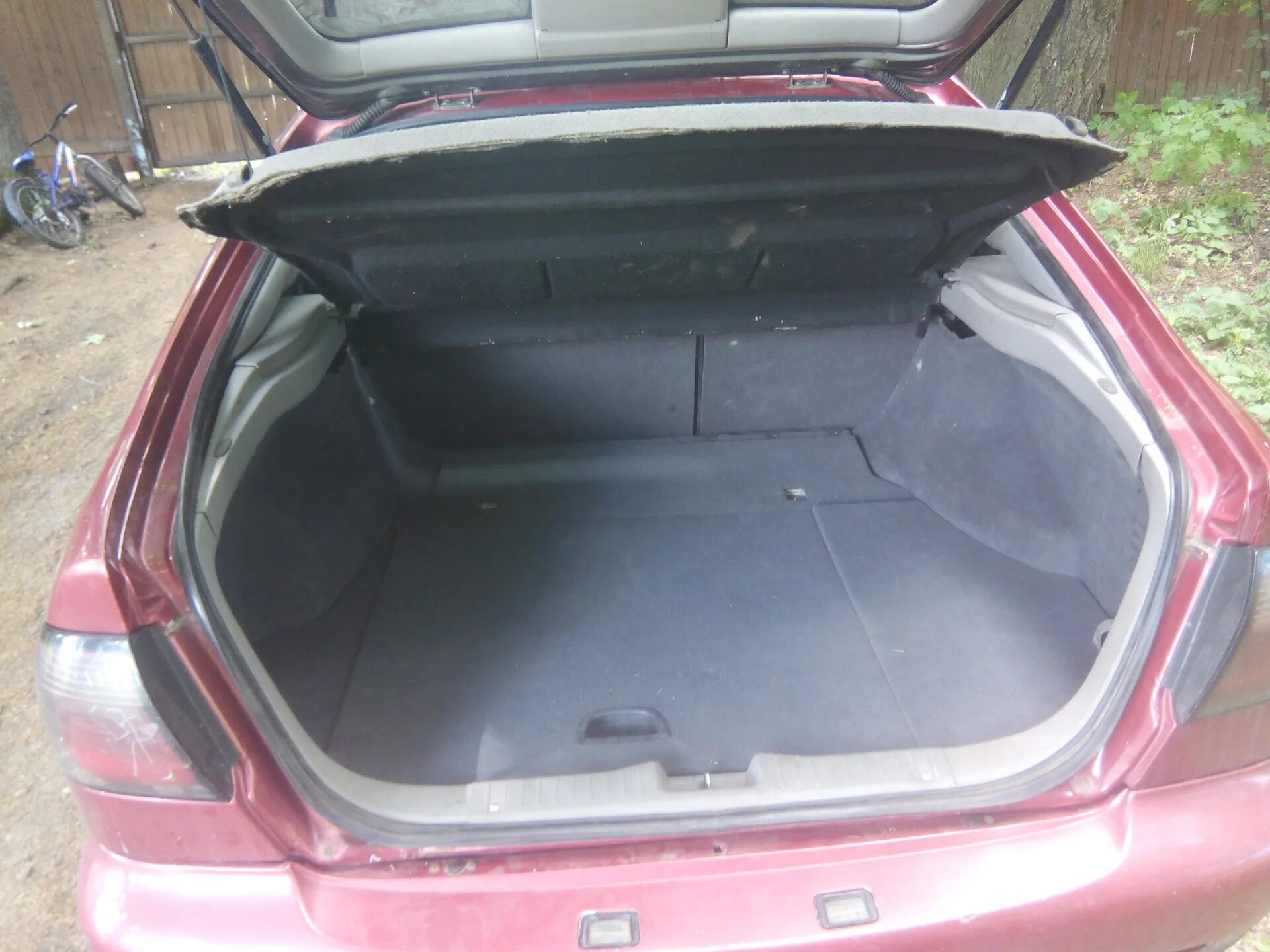 Ниссан примера багажник фото обшивки багажника от универсала ( установка ) - Nissan Primera (P11-144), 2 л, 1