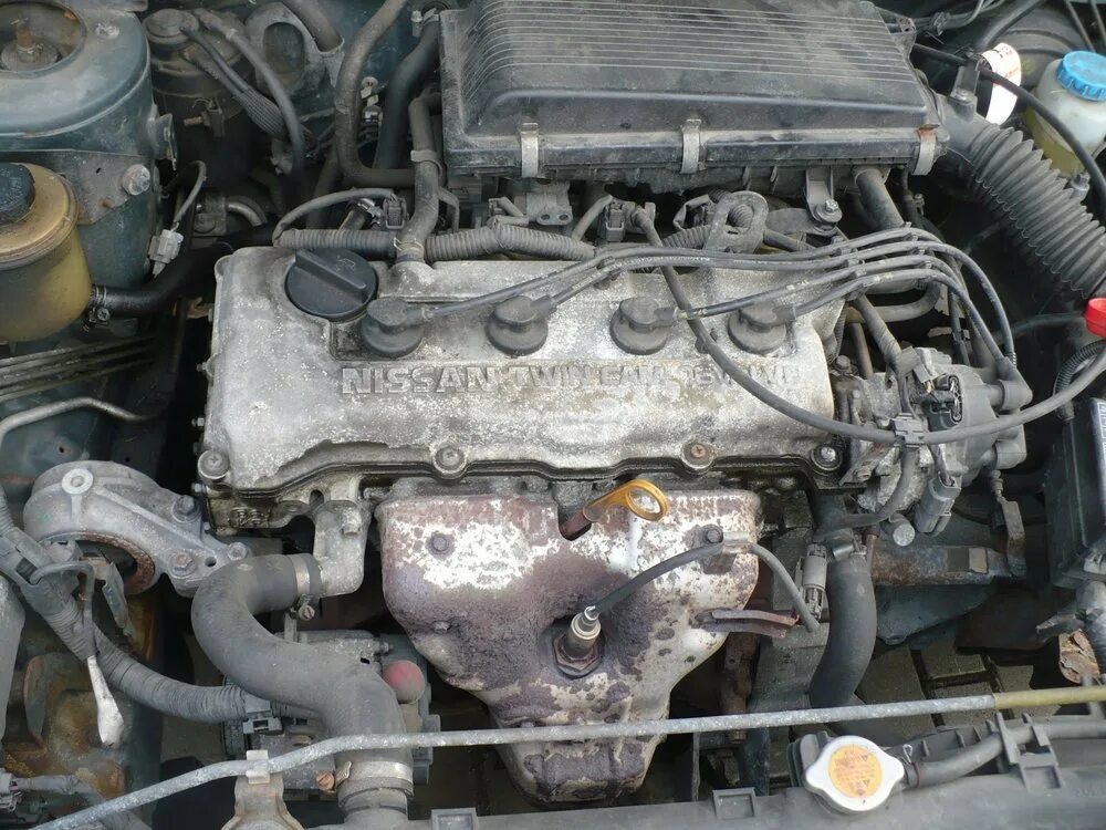 Ниссан примера двигатель фото двигатель nissan primera p11 1.6 16v купить бу Z2333624 - iZAP24
