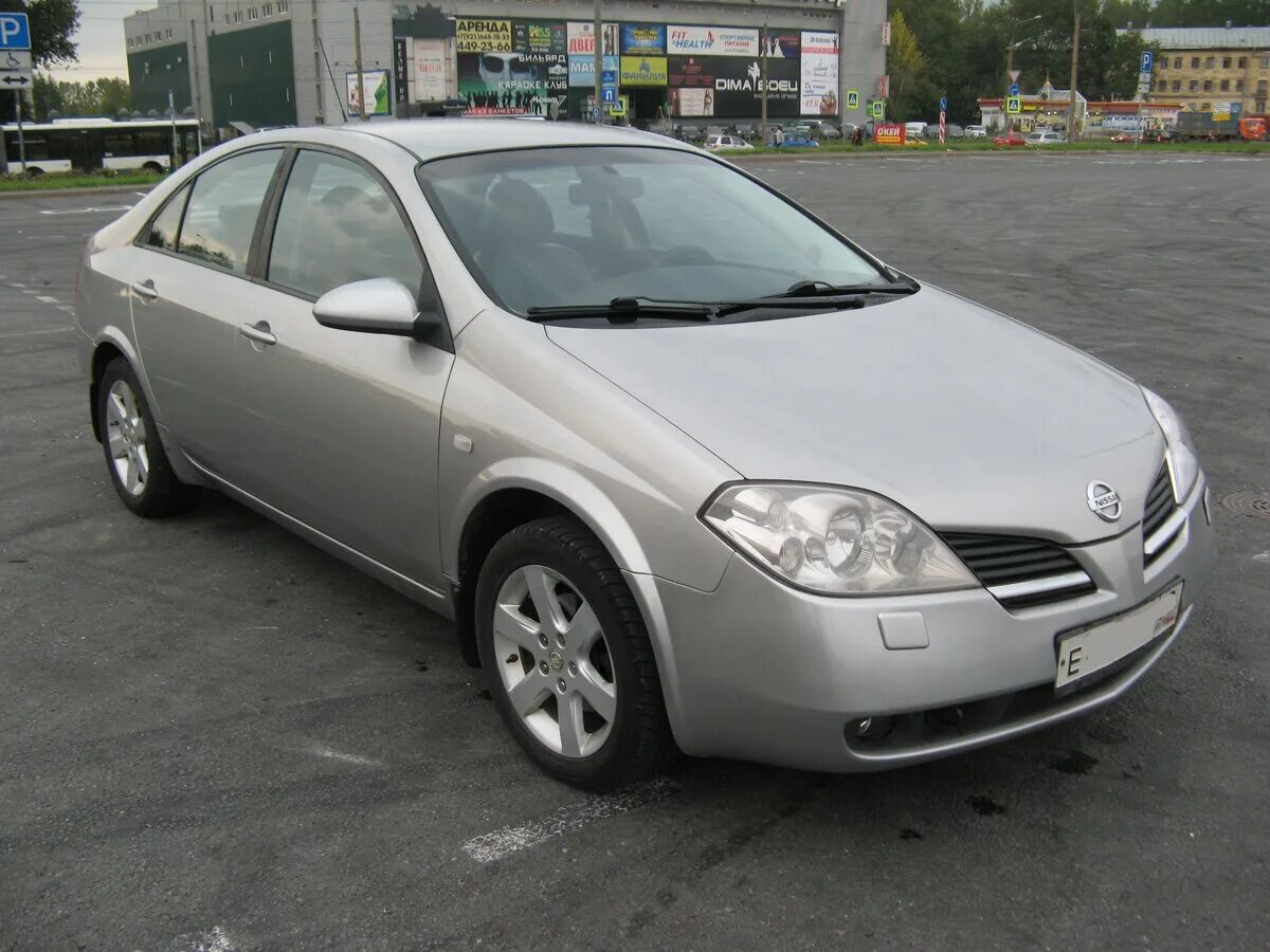 Ниссан примера фото 2006 Купить б/у Nissan Primera III (P12) 1.6 MT (109 л.с.) бензин механика в Санкт-Пе