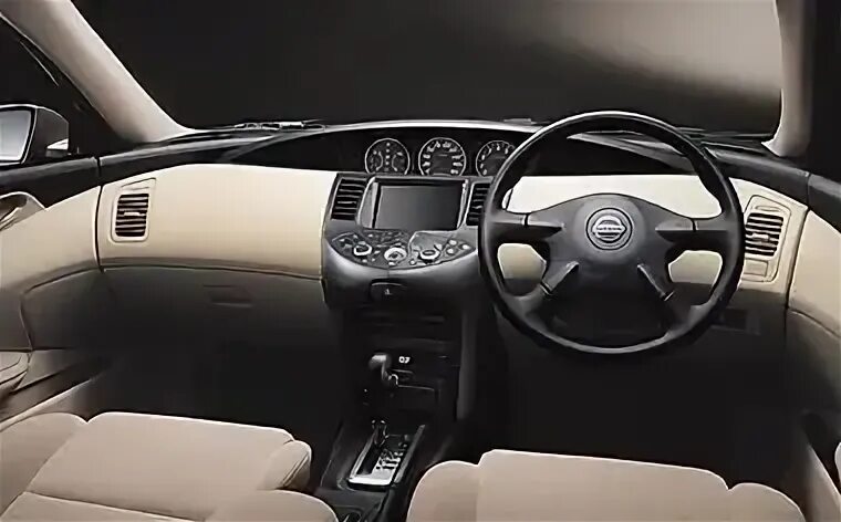 Ниссан примера фото салона Nissan Primera (Седан) 10.07.2003 - 10.12.2005 CDA Auto