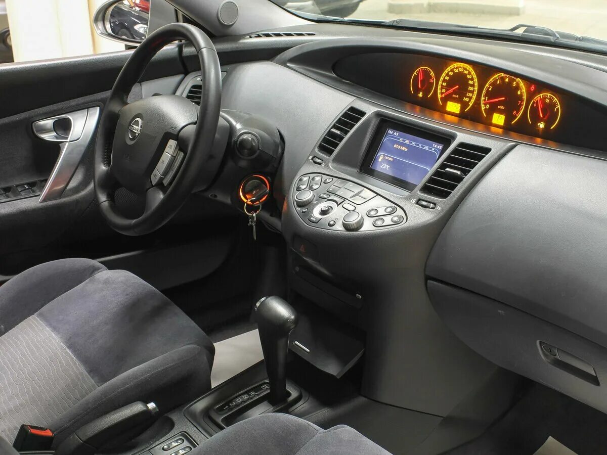 Ниссан примера фото салона Купить б/у Nissan Primera III (P12) 1.8 AT (125 л.с.) бензин автомат в Москве: с