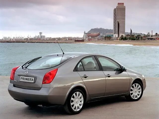 Ниссан примера хэтчбек фото Nissan Primera 2002, 2003, 2004, 2005, 2006, лифтбек, 3 поколение, P12 техническ