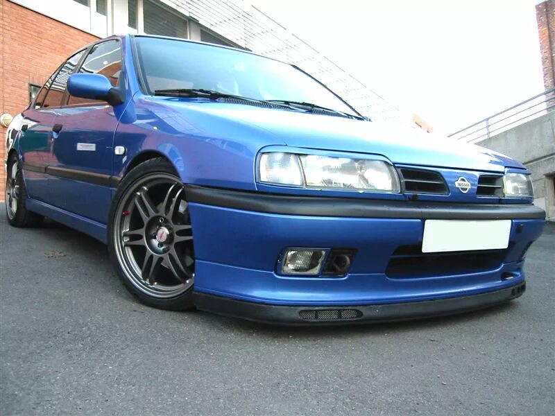 Ниссан примера п 10 тюнинг Губа резиновая) - Nissan Primera (P10), 2 л, 1991 года тюнинг DRIVE2