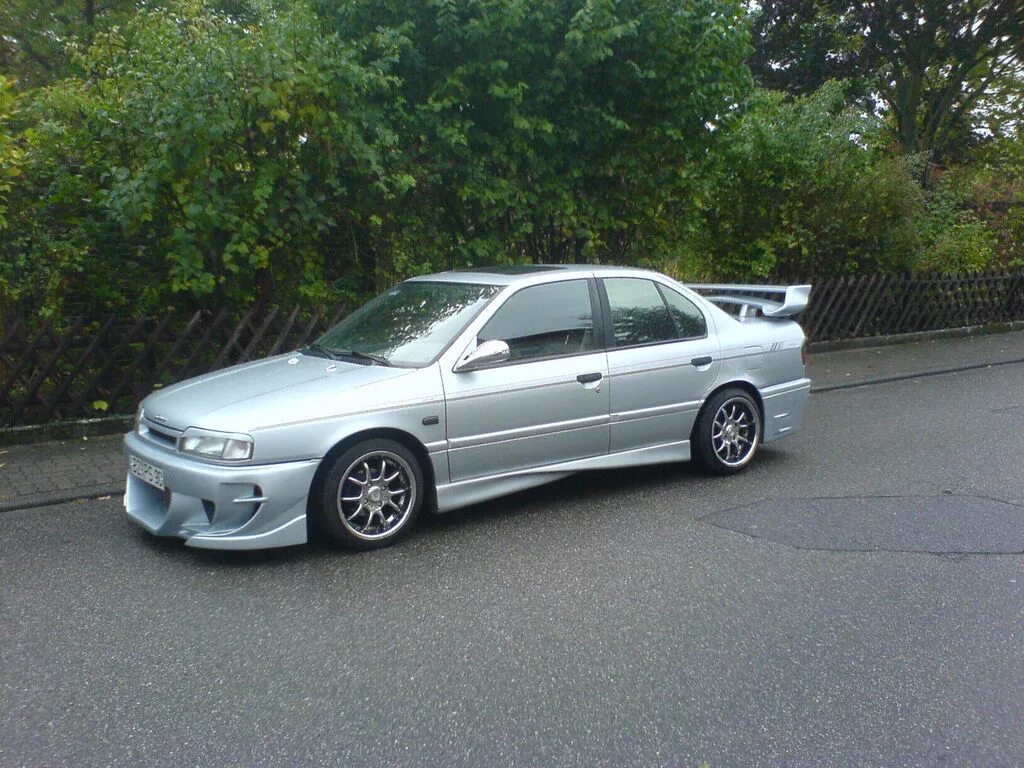 Ниссан примера п 10 тюнинг Nissan primera p10 front bumper