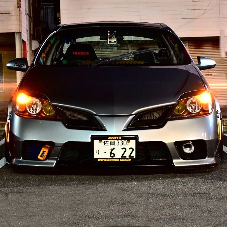 Ниссан примера p12 тюнинг Primera Club_khv&dv - YouTube