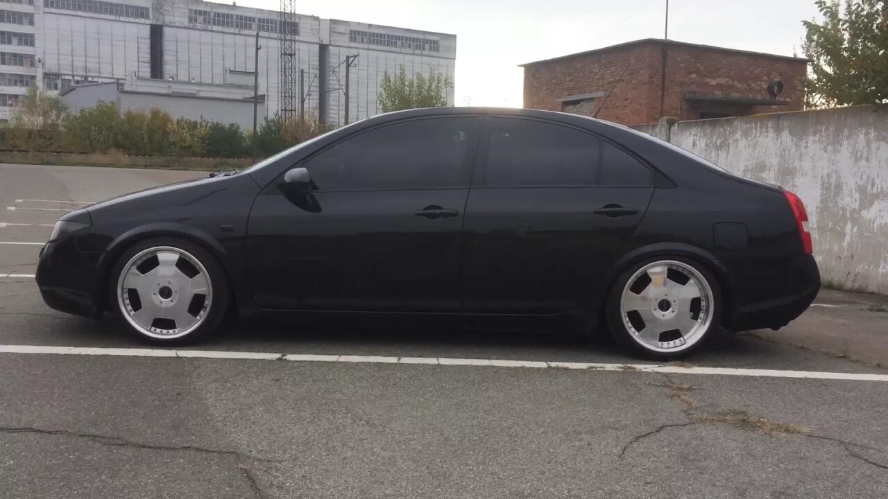 Ниссан примера p12 тюнинг Nissan Primera P12 air - YouTube