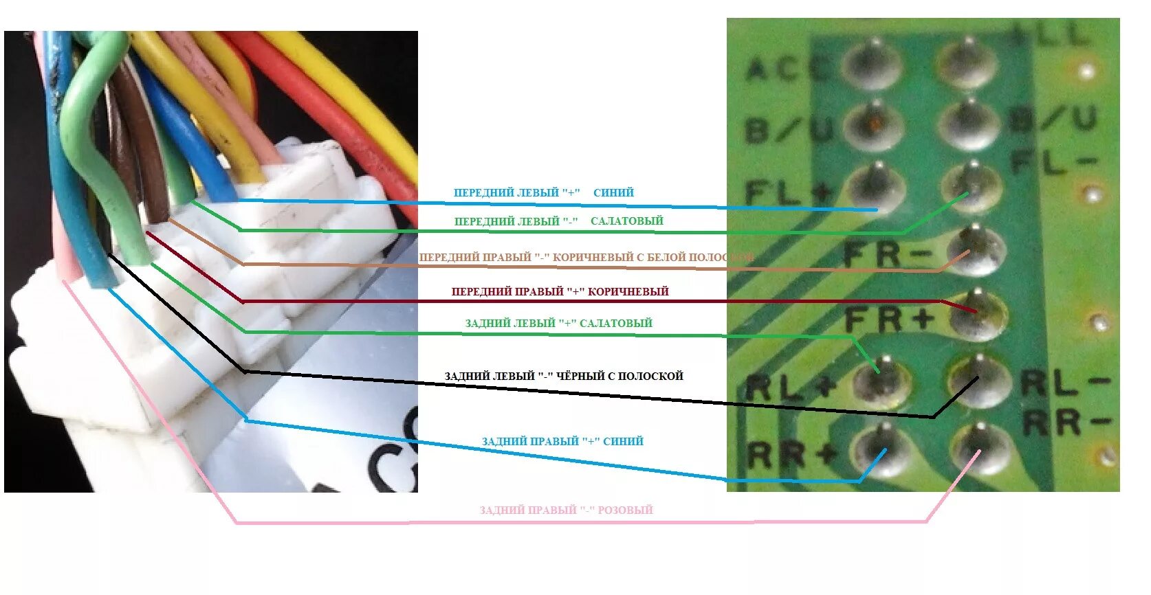 Ниссан примера подключение магнитолы Распиновка штатной акустики - Nissan Primera (P12), 1,6 л, 2006 года автозвук DR