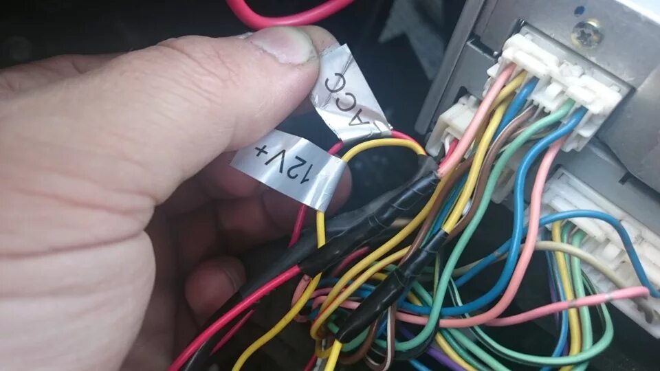 Ниссан примера подключение магнитолы Установка YATOUR YT-M06 Nissan Primera P12 - Nissan Primera (P12), 2 л, 2003 год