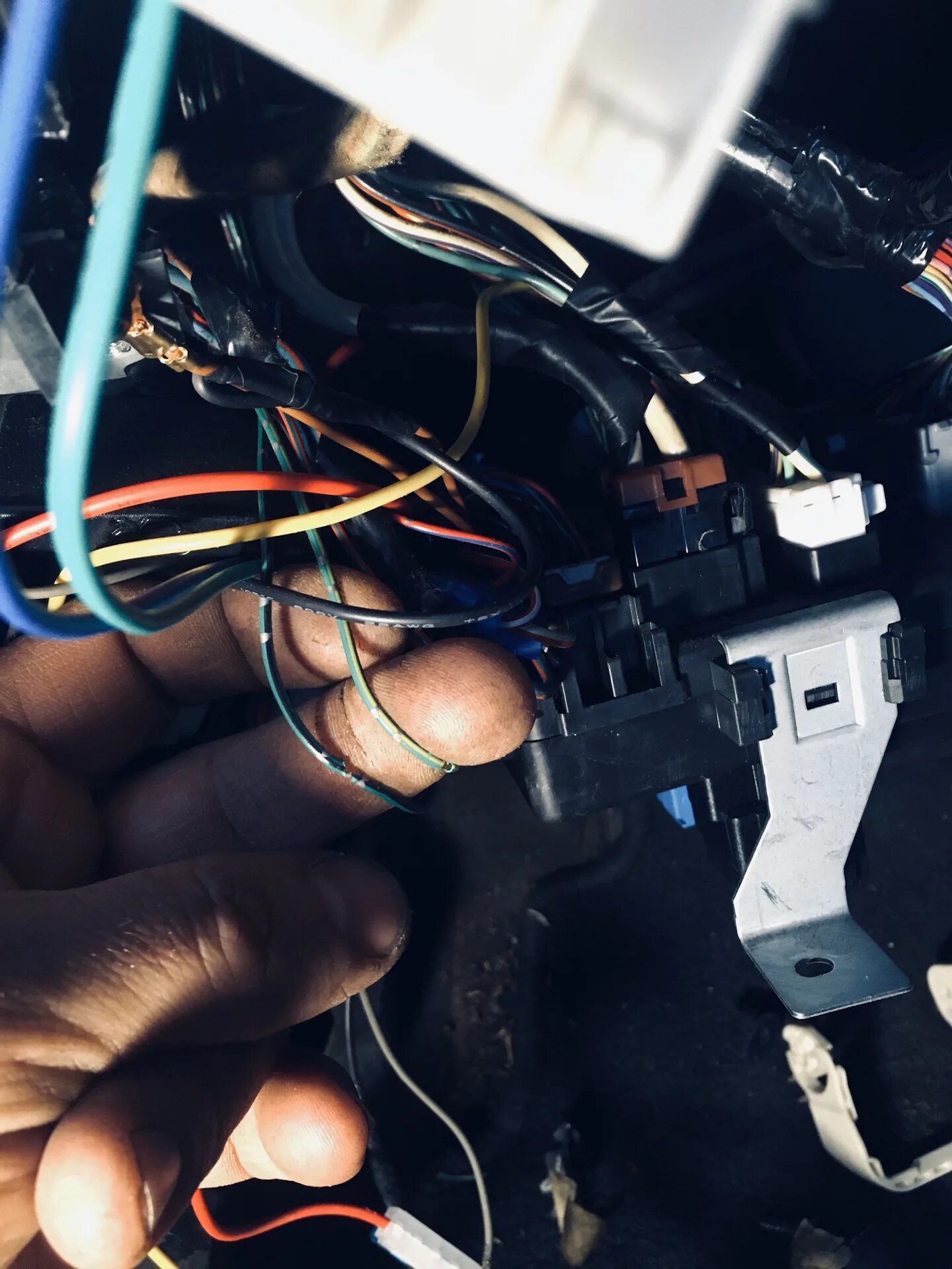 Ниссан примера подключение сигнализации Nissan Primera P11 2000 Точки подключения сигнализации - DRIVE2