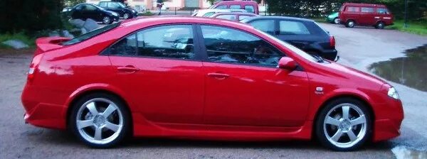 Ниссан примера тюнинг Ниссан примера п12 спойлер Sarma-Auto.ru