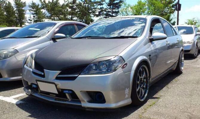 Ниссан примера тюнинг Обвесы, тюнинг бампера. - Nissan Primera Wagon (P12), 2 л, 2001 года тюнинг DRIV