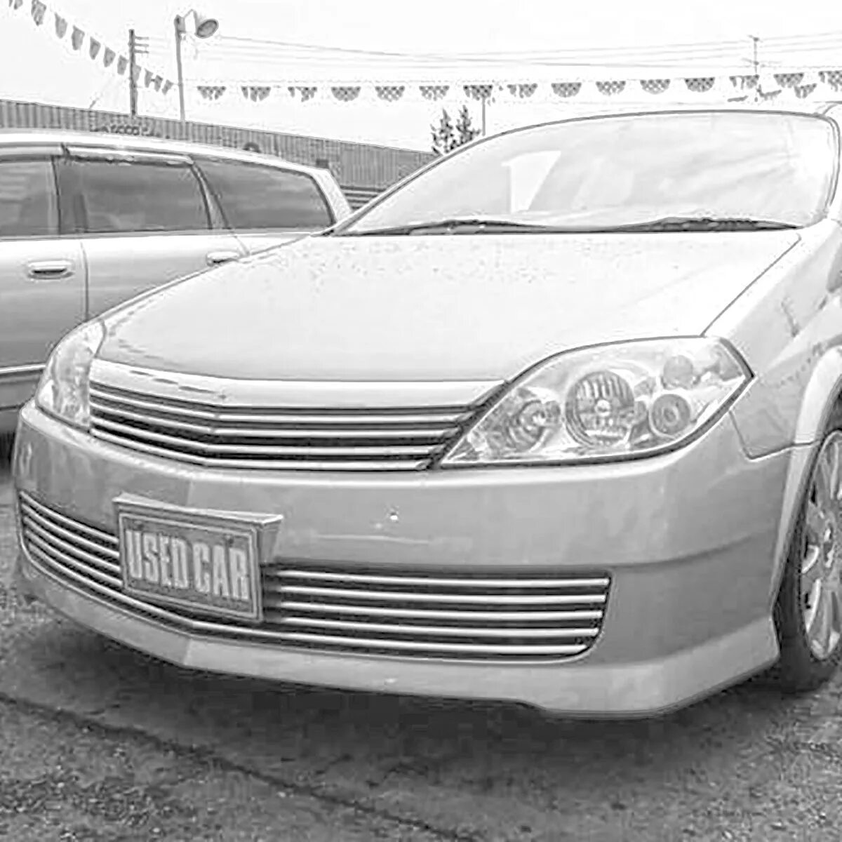 Ниссан примера тюнинг бампера Бампер передний Nissan Primera Rider '01-'06 контрактный