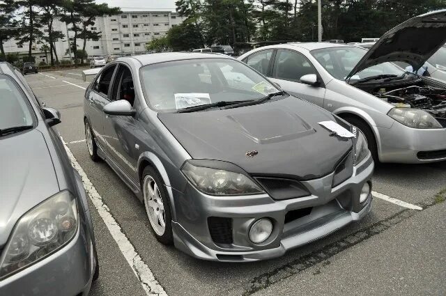 Ниссан примера тюнинг бампера Первый снег, или ищу бампер - Nissan Primera (P12), 1,6 л, 2006 года покатушки D