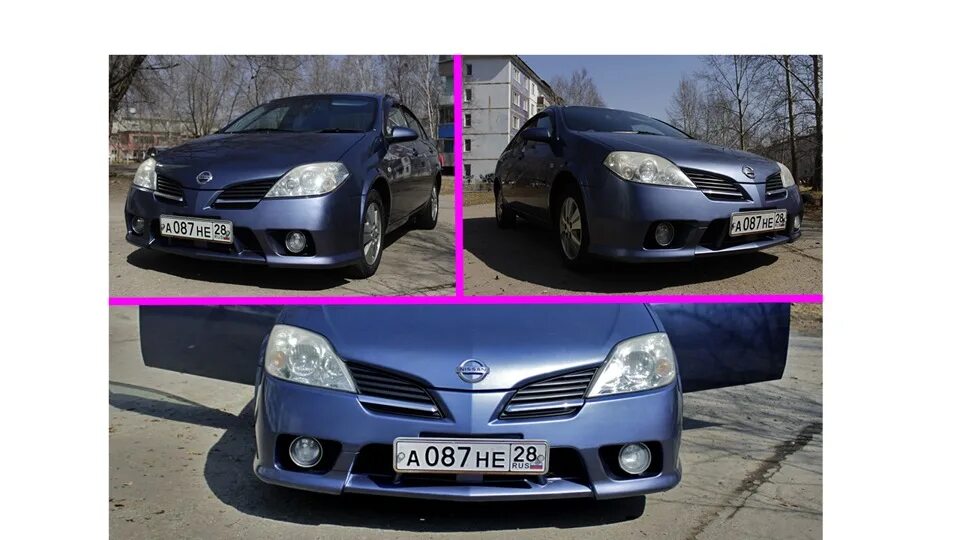 Ниссан примера тюнинг бампера Тюнинг Бампер RIDER Подготовка. - Nissan Primera (P12), 2 л, 2002 года стайлинг 