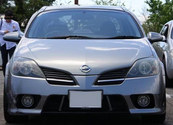 Ниссан примера тюнинг бампера Про экстерьер и зарубежных соклубников - Nissan Primera (P12), 1,6 л, 2006 года 