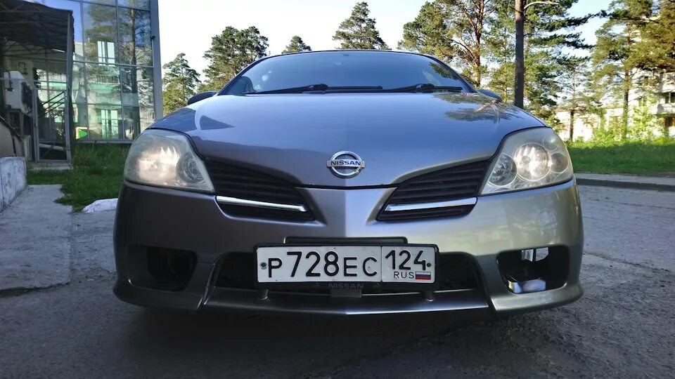 Ниссан примера тюнинг бампера Nissan Primera (P12) 2.0 бензиновый 2002 на DRIVE2