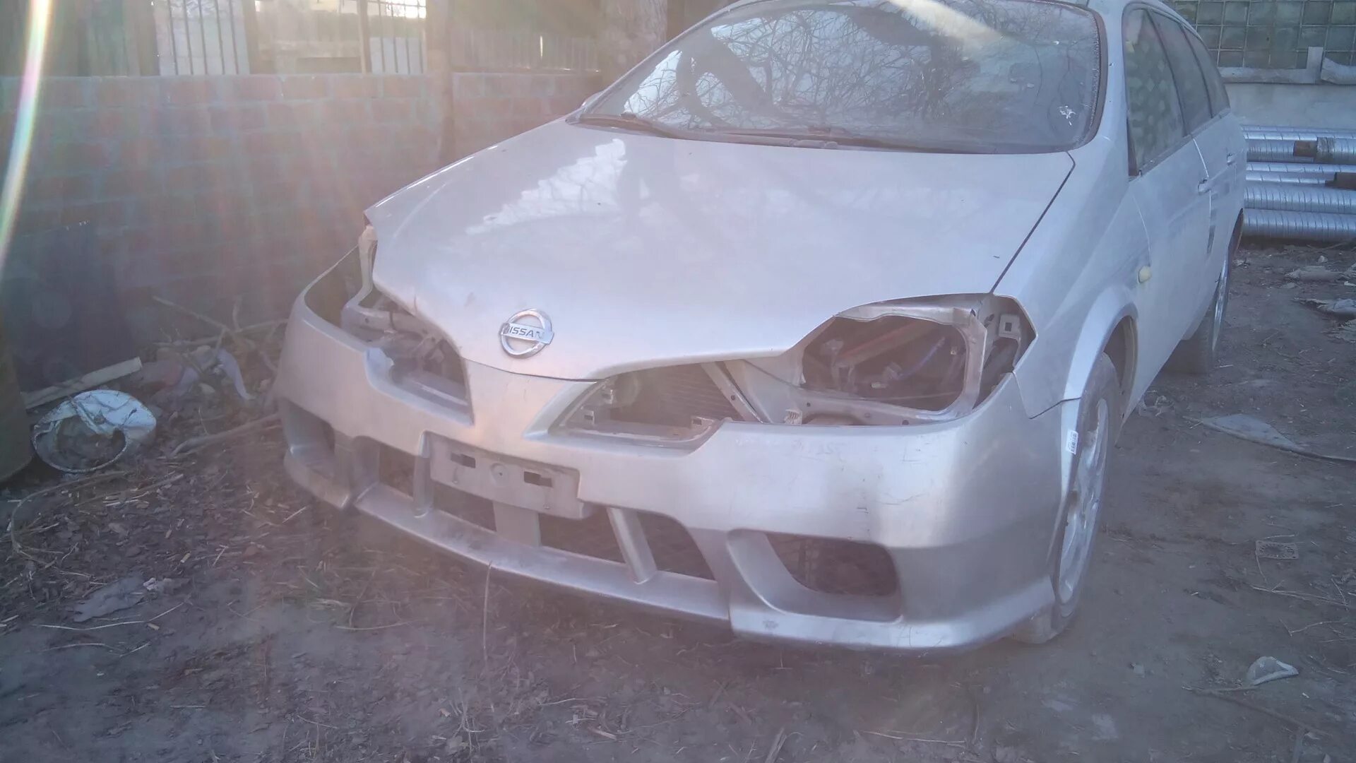 Ниссан примера тюнинг бампера Бампер "NISMO" на Nissan Primera Wagon p12 - Nissan Primera Wagon (P12), 2,2 л, 