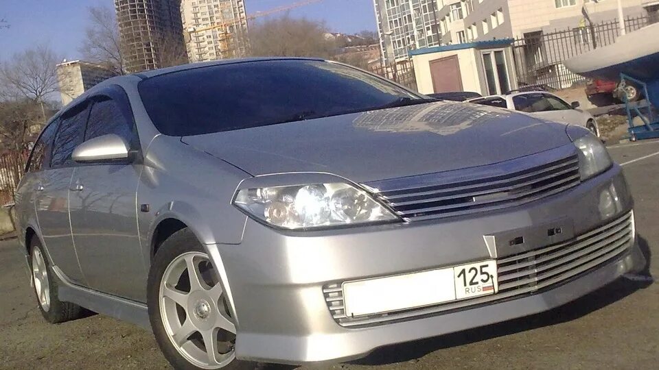 Ниссан примера тюнинг бампера Nissan Primera (P12) 2.0 бензиновый 2003 таких мало!!! на DRIVE2