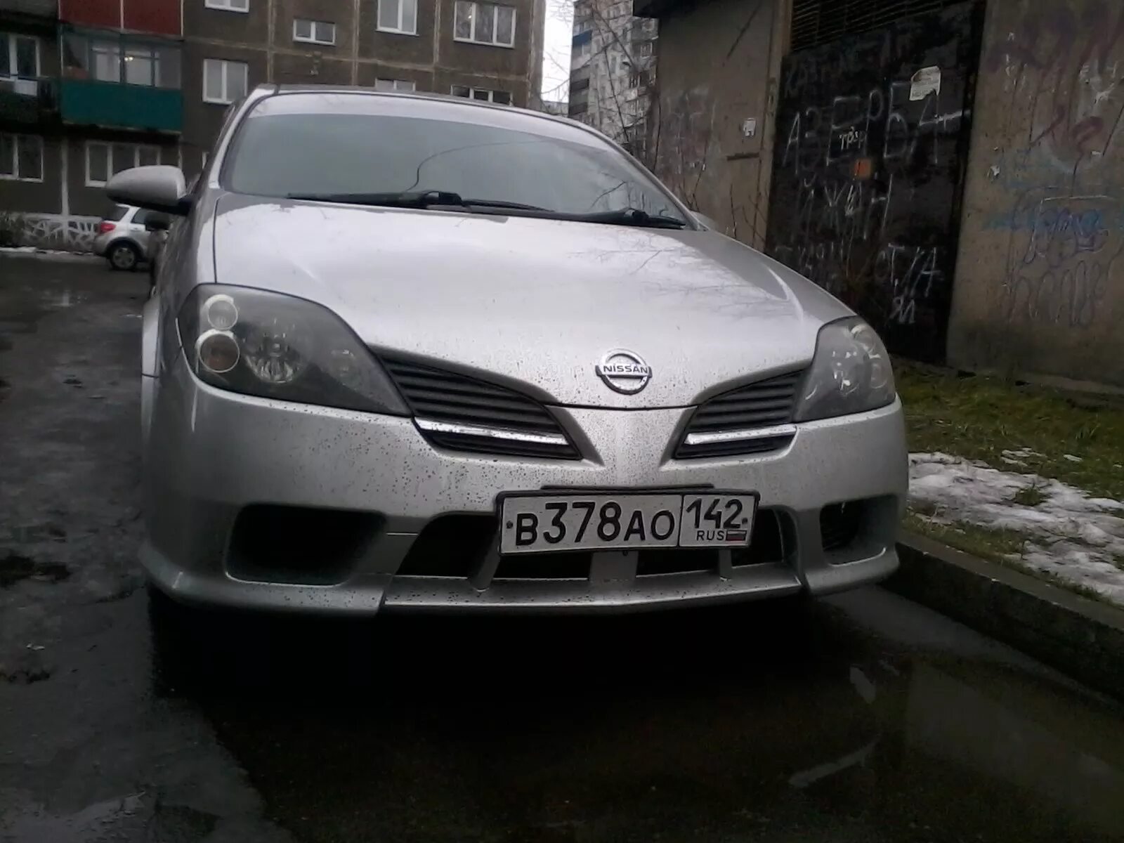 Ниссан примера тюнинг бампера Новый бампер. - Nissan Primera (P12), 2 л, 2001 года стайлинг DRIVE2