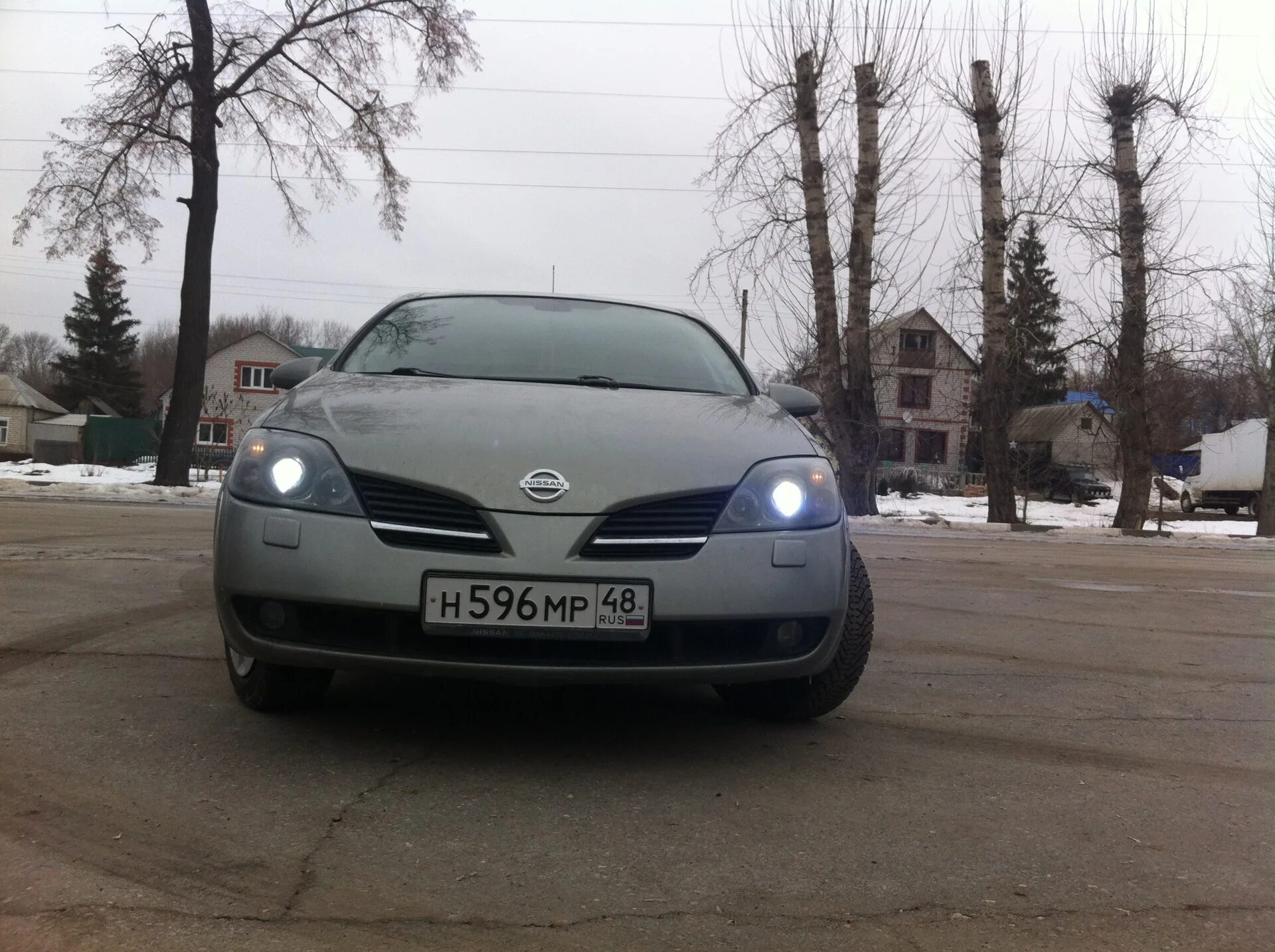 Ниссан примера тюнинг фар Фары от японского тюнинг-ателье Ken Okuyama Design - Nissan Primera (P12), 1,6 л