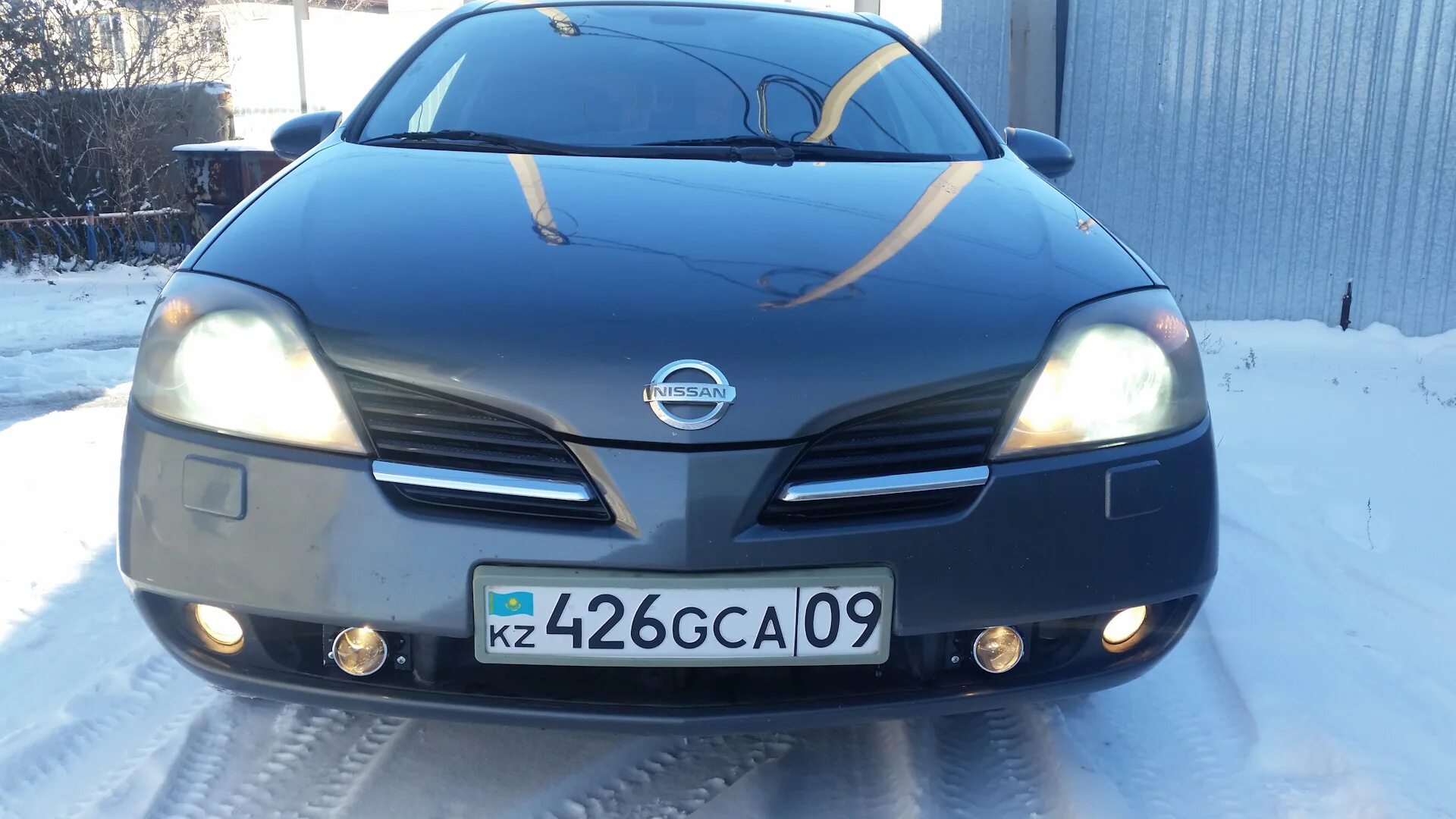Ниссан примера тюнинг фар Установил противотуманки ДХО! - Nissan Primera (P12), 2,2 л, 2002 года своими ру