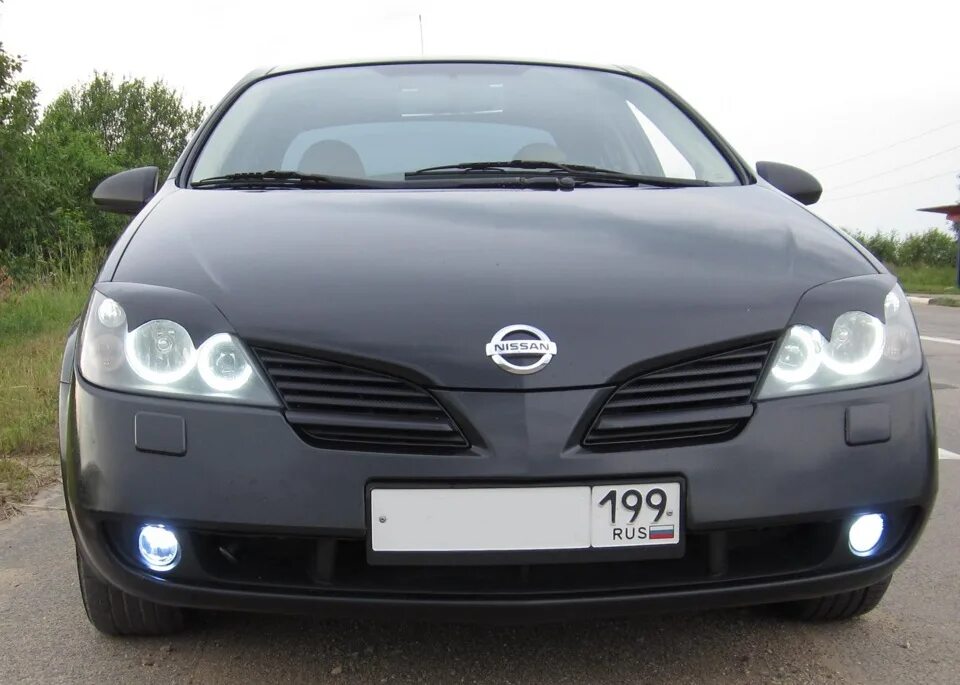 Ниссан примера тюнинг фар Фары примьера P12(рассуждение об внешнем изменении) - Nissan Primera (P12), 1,6 