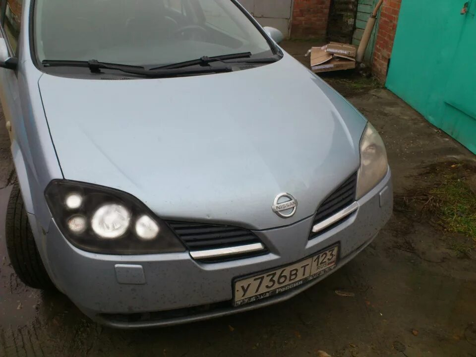 Ниссан примера тюнинг фар Чернение оптики - Nissan Primera (P12), 2 л, 2004 года стайлинг DRIVE2