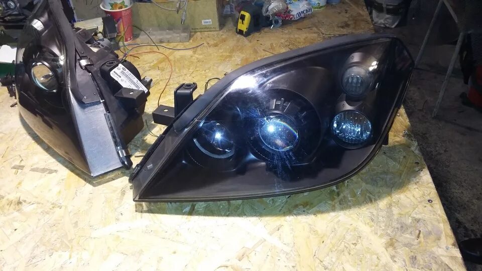 Ниссан примера тюнинг фар Установка би-ксеноновых модулей HELLA 3R в оптику NISSAN PRIMERA P12 - Интернет 