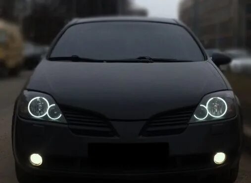 Ниссан примера тюнинг фар Nissan Primera P12 (2001-2007) пошагово