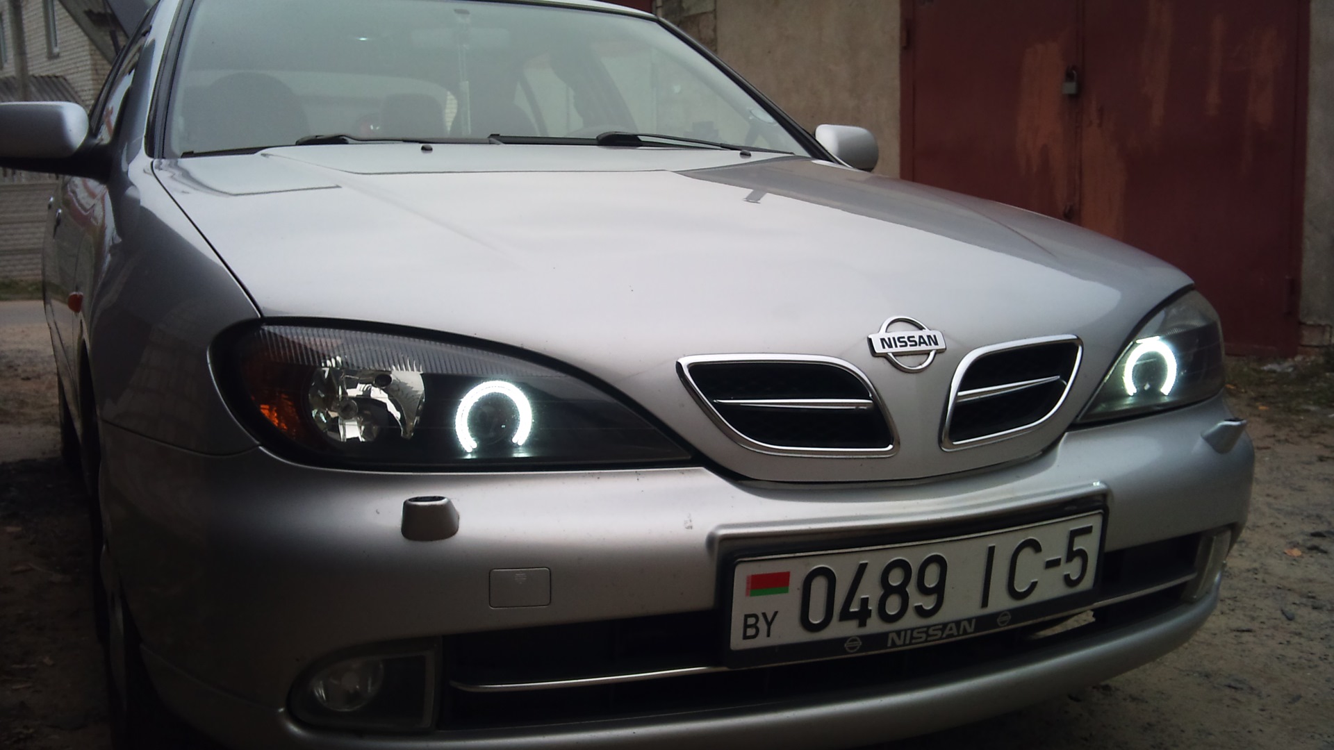 Ниссан примера тюнинг фар Nissan Primera (P11-144) 1.8 бензиновый 1999 Черноглазая на DRIVE2