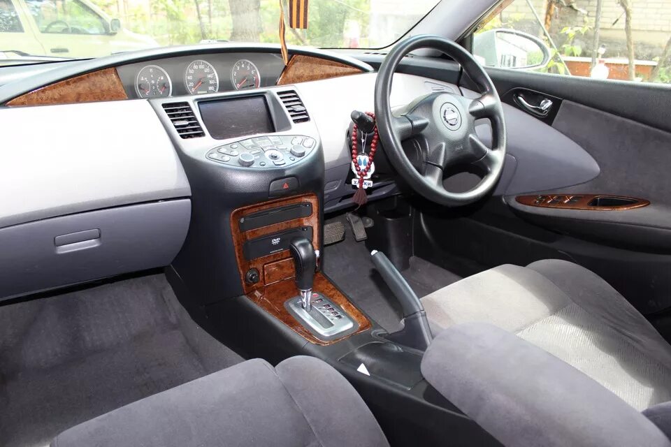 Ниссан примера тюнинг салона Салон под дерево. Продолжение по просьбам! - Nissan Primera (P12), 2 л, 2002 год