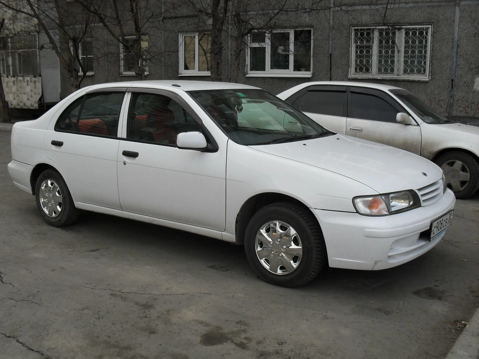 Ниссан пульсар 1998 фото литьё или штамповка - Nissan Pulsar (N15), 1,5 л, 1998 года колёсные диски DRIVE