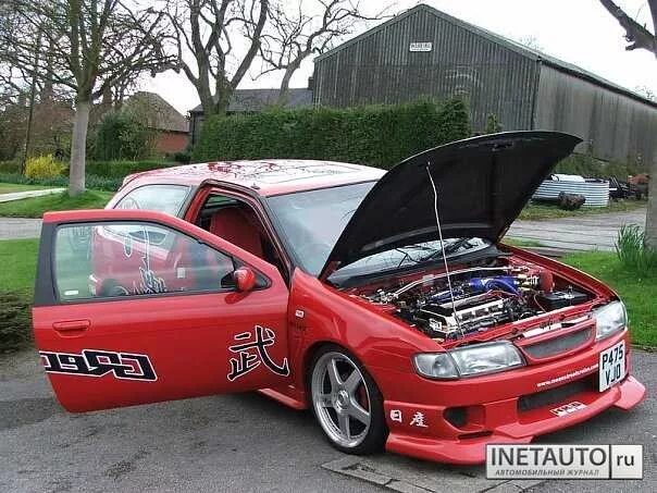Ниссан пульсар тюнинг Nissan PulsarAlmera - крутейший тюнинг - Nissan Pulsar (N15), 1,6 л, 1997 года 